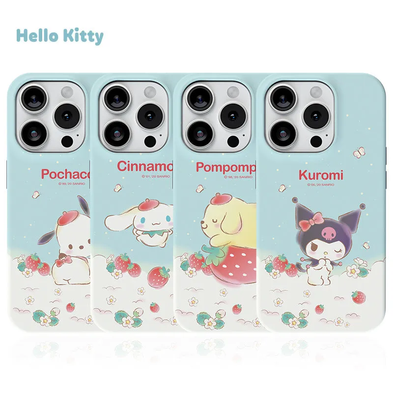 Sanrio Characters Dual Layer TPU PC Shockproof Guard Up Case Cover