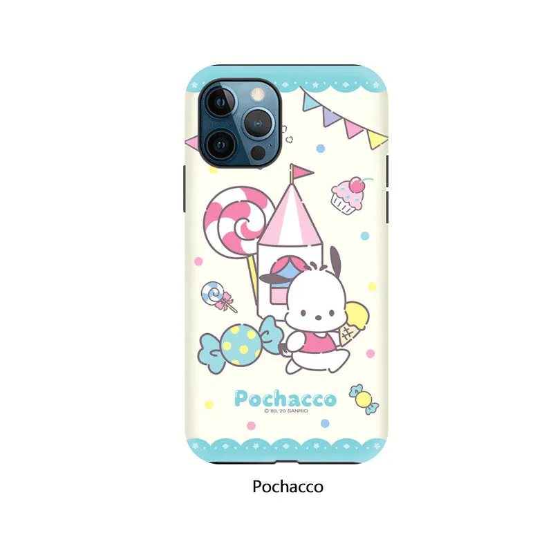 Sanrio Characters Dual Layer TPU PC Shockproof Guard Up Case Cover