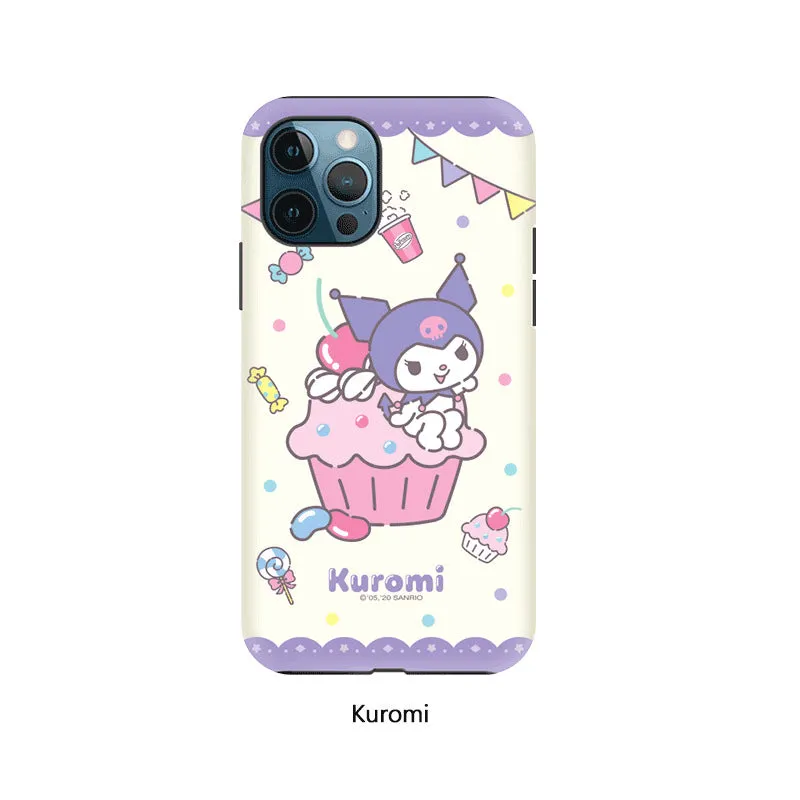 Sanrio Characters Dual Layer TPU PC Shockproof Guard Up Case Cover