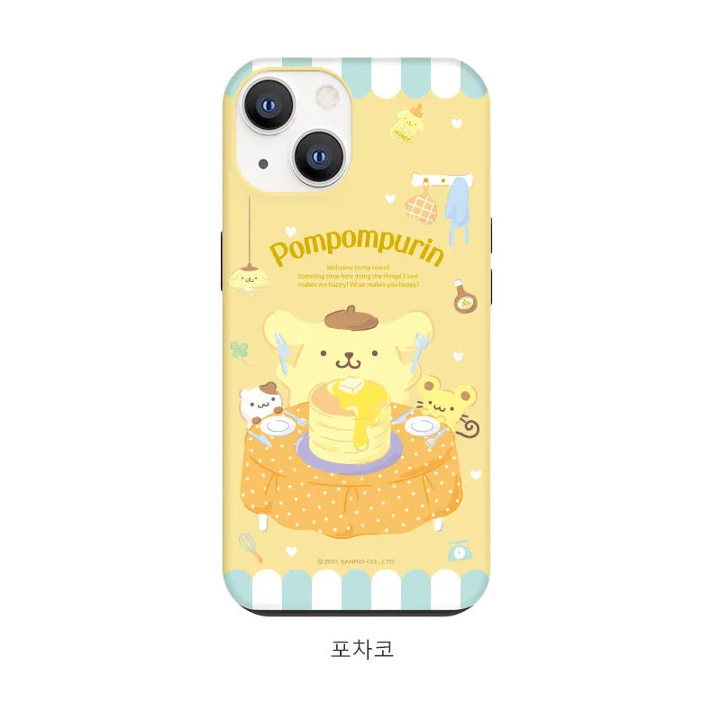 Sanrio Characters Dual Layer TPU PC Shockproof Guard Up Case Cover