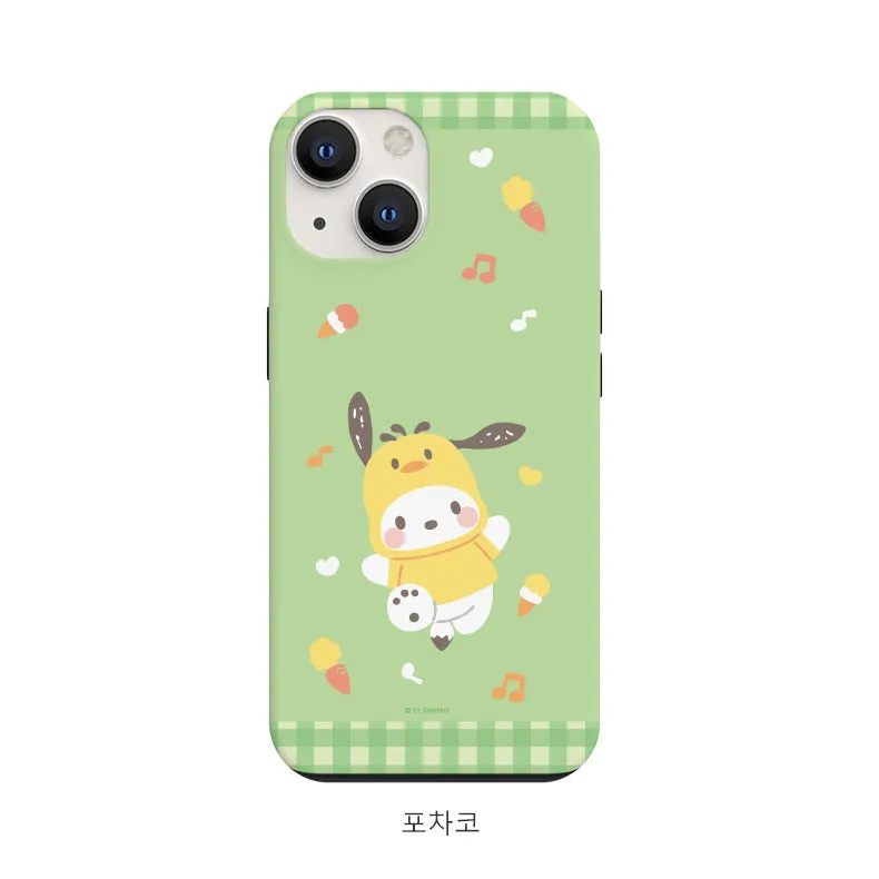 Sanrio Characters Dual Layer TPU PC Shockproof Guard Up Case Cover