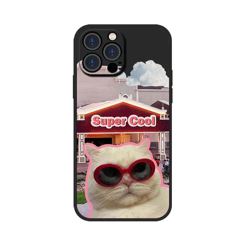 Sunglass Cat Dog Phone Case