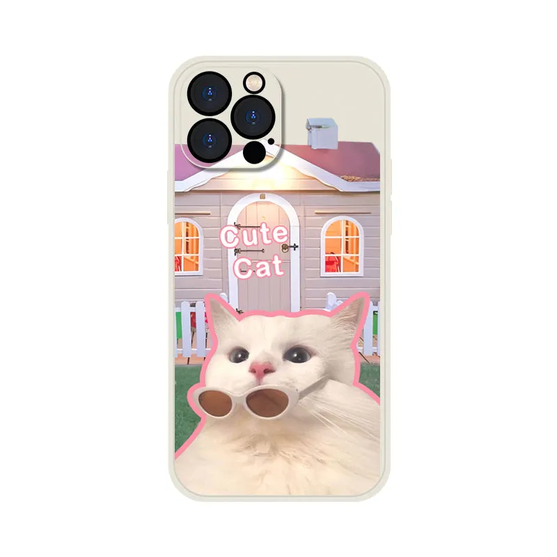 Sunglass Cat Dog Phone Case