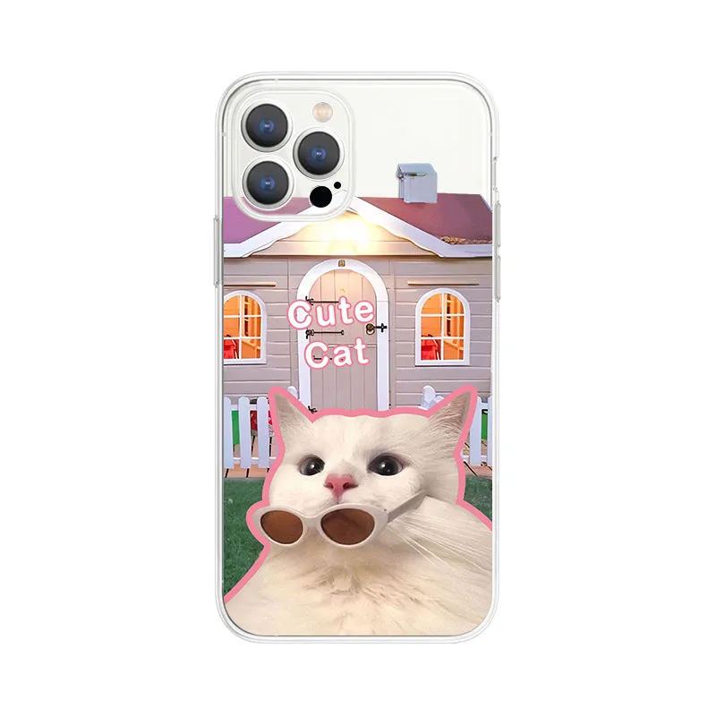 Sunglass Cat Dog Phone Case