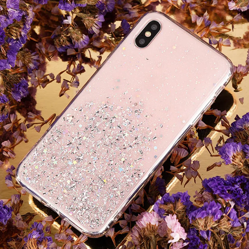 SwitchEasy Starfield Military Grade Anti-Shock Glitter Shiny Case Cover