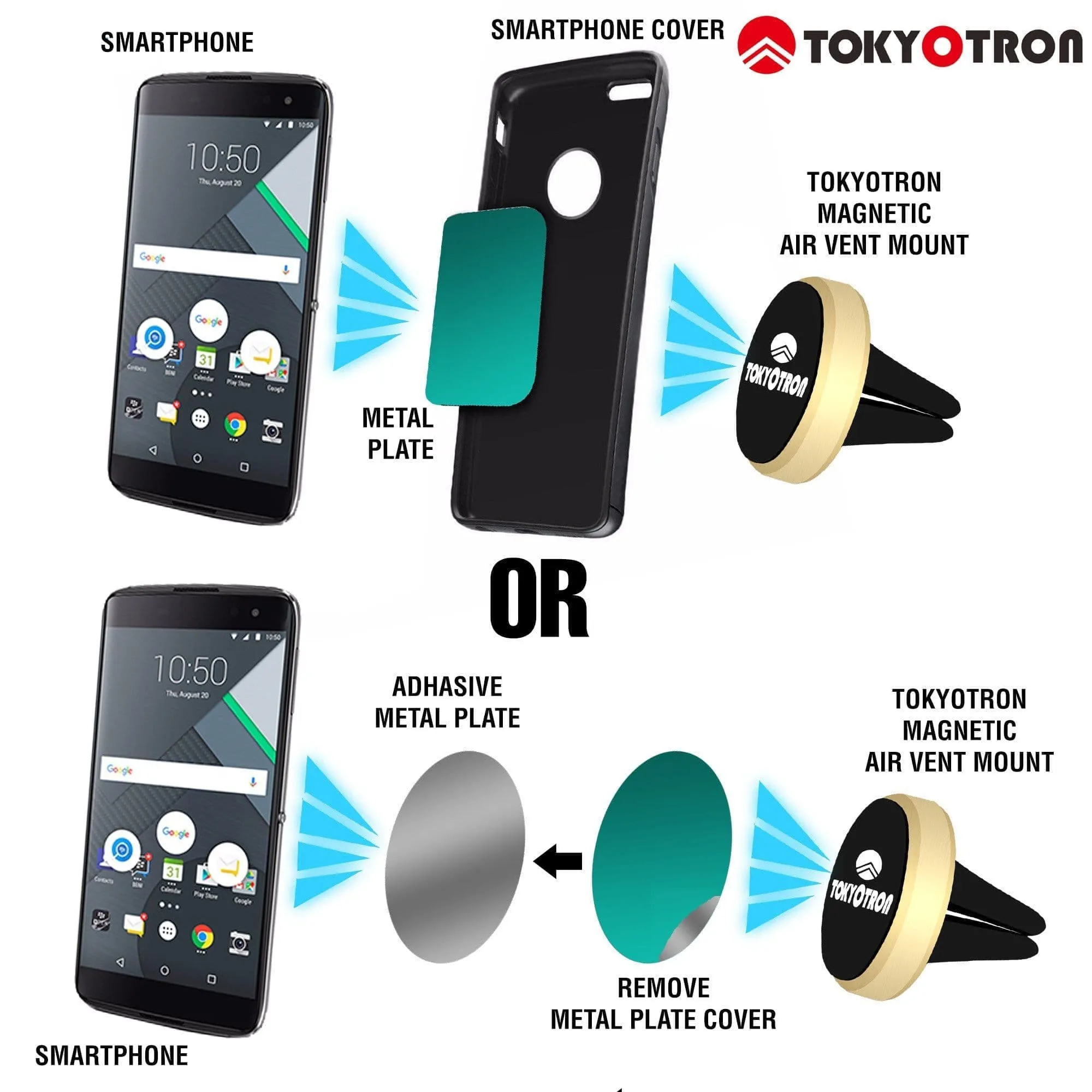 Tokyotron Car Mobile Holder Magnetic Stand 01